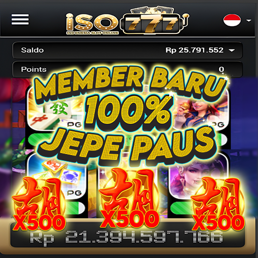 ISO777 Situs Gacor Nomor 1 Bandar Thailand Mudah Menang👌